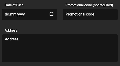 how to fill SirWin Casino promotional code field