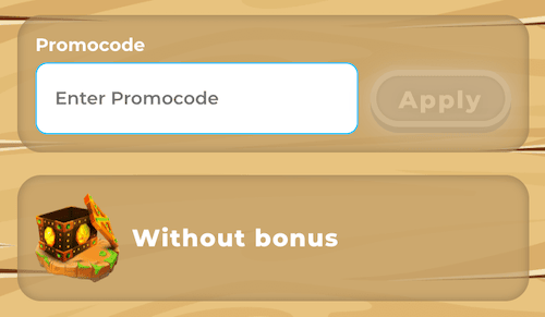 how to fill Wazamba Casino promo code field